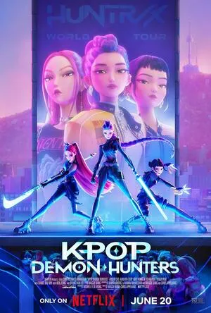 KPop Demon Hunters 2025 Hindi Dual Audio HD Poster Download - Filmyzilla