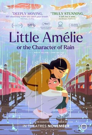 Little Amélie or the Character of Rain 2025 Hindi Dual Audio HD Poster Download - Filmyzilla