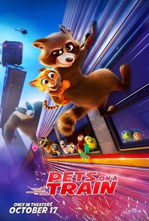 Pets on a Train 2025 Hindi Dual Audio HD Poster Download - Filmyzilla